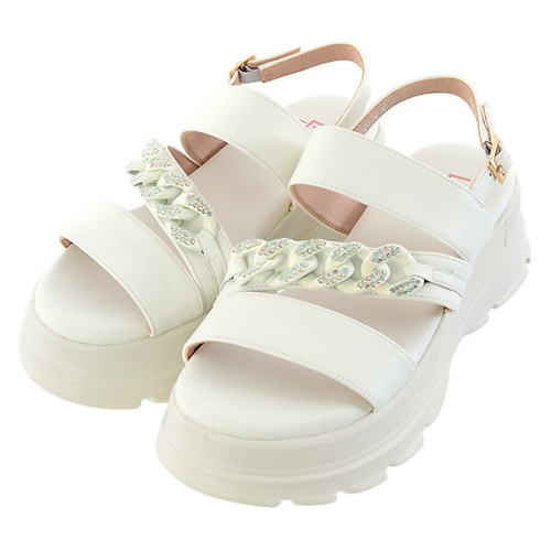 영에이지 여성 통굽 샌들 PFEMSD670IV_이미지