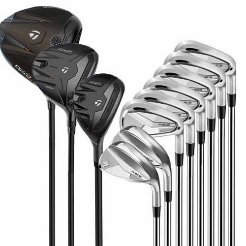 테일러메이드 Qi4D MAX / P8CB 조합 풀세트 (11개 스틸 정품)_이미지