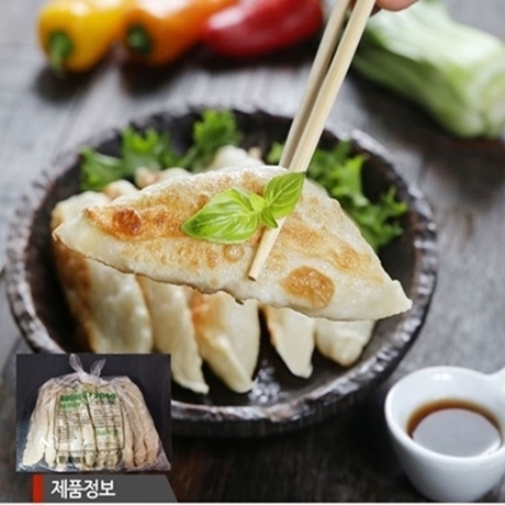 우리식품 수제 부산 당면 야채 바싹만두 10개입 360g (3개)