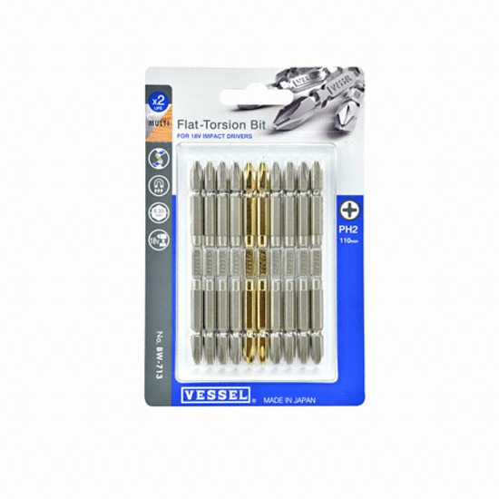 베셀 BW-713 토션 비트 세트 10pcs_이미지