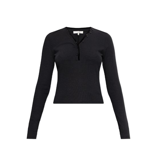 프레임 탑 with a V 넥라인 WP26JKT0240BLK T