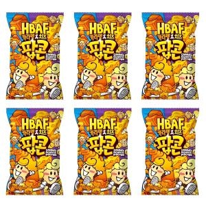 (주)바프 HBAF 카라멜&치즈 팝콘 80g (6개)_이미지