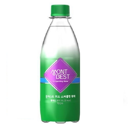몽베스트 위드 스파클링 워터 플레인 500ml