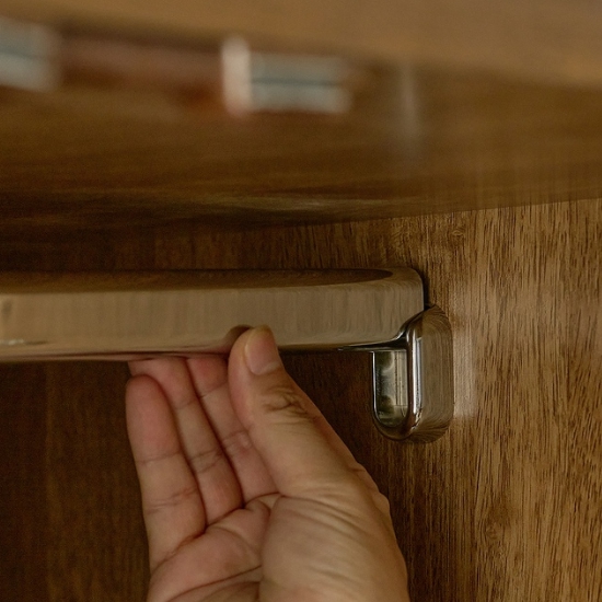 나무뜰 루멘 루바 갤러리 원목 수납 옷장 2400_이미지