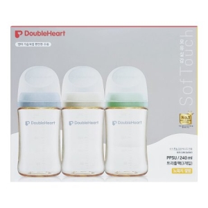 더블하트 모유실감 3세대 PPSU 모먼트 240ml (노꼭지)이미지입니다. 누르면 해당 게시물로 새창이동합니다.
