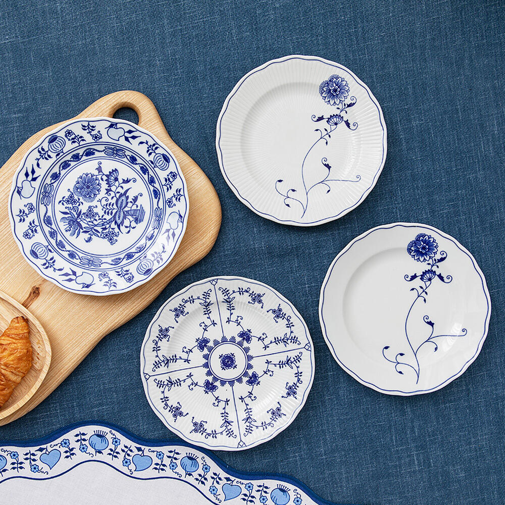 접시 19cm CB009    보헤미아블루 외 BEST 수입 테이블웨어전