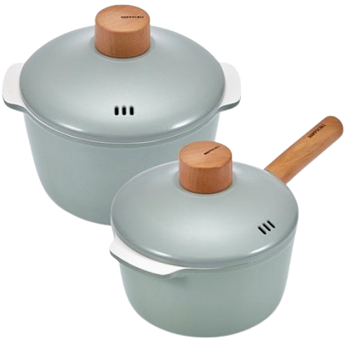 해피콜 지음 IH 냄비 2종(한손18+양손20)