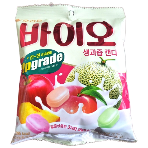 오리온 바이오 생과즙 캔디 99g (9개)_이미지