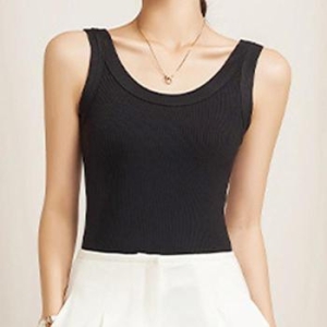 ONM 여름 이너웨어 필수템 쫀쫀한 블랙 민소매 탑 베 38808455