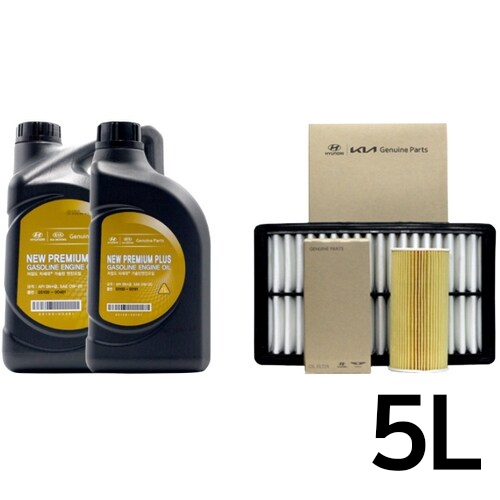 ������ �� �����̾� �÷��� 0W20 5L + �������� ���� �ŸDN8 1.6 ���ָ�