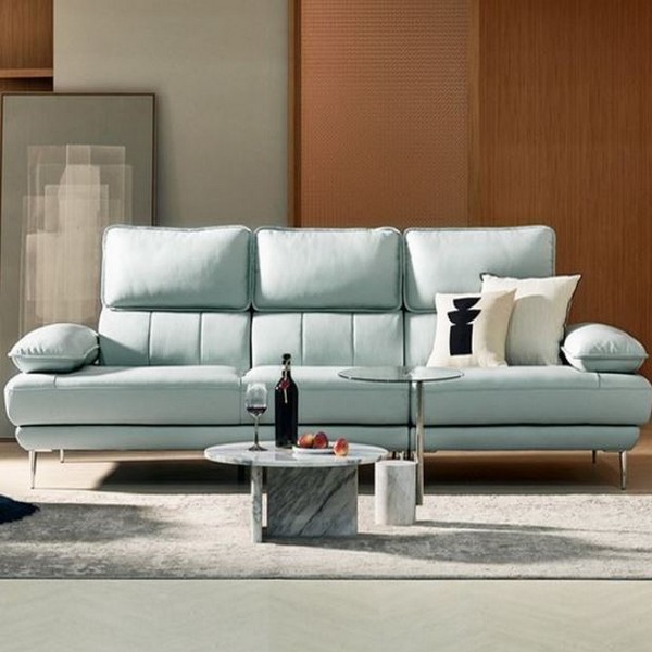 자코모 굿뮤즈 스윙 기능성 천연가죽 소파 3.5인용 (스툴별도)_이미지