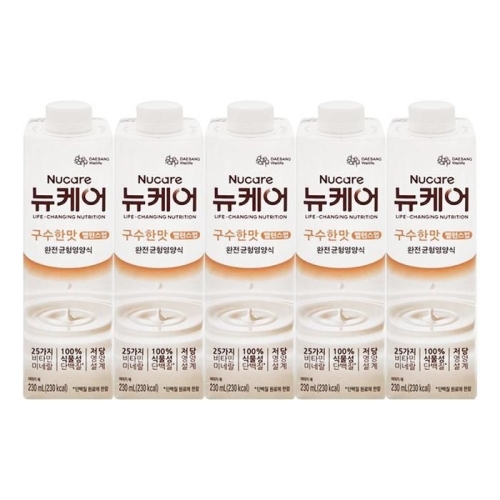 대상웰라이프 뉴케어 구수한맛 밸런스업 230ml (5개)