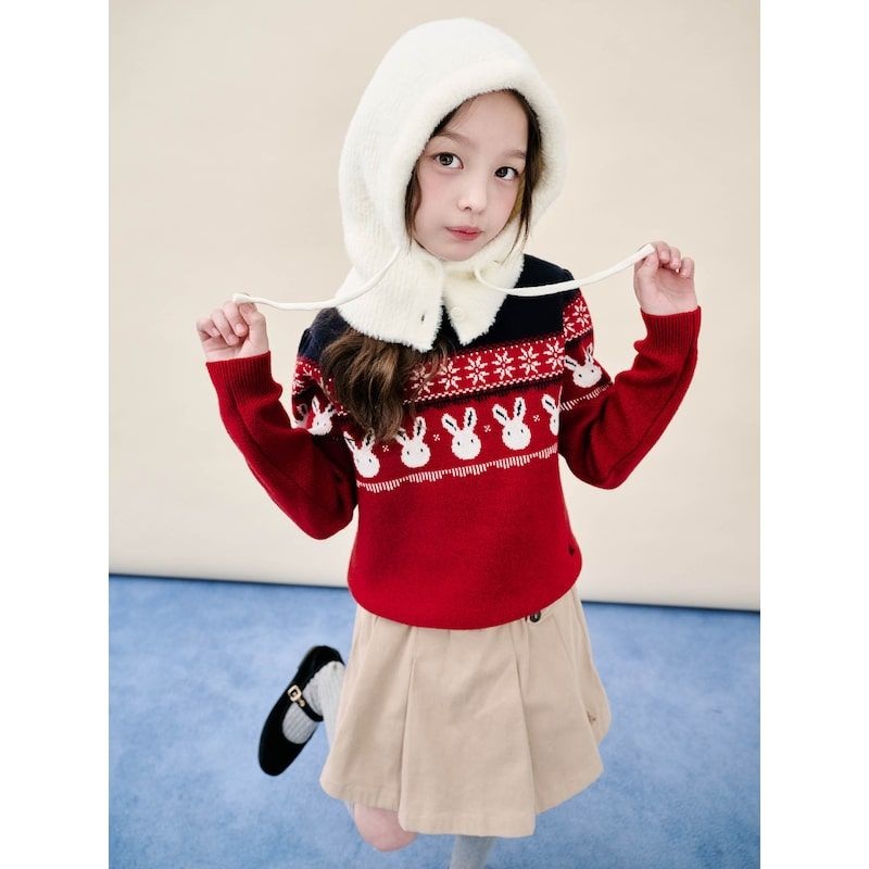 ltgt 키즈 KIDS 니트 바라클라바 아이보리 243782