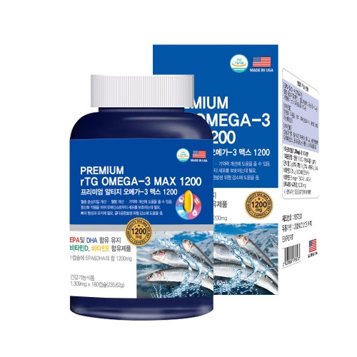 프리미엄 알티지 오메가3 1200 180캡슐