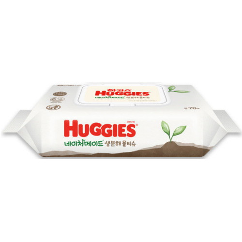 네이처메이드 생분해 물티슈 캡형 70매