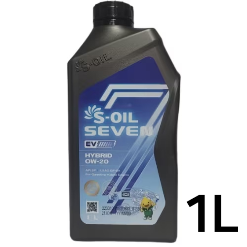 에쓰오일 세븐 EV 하이브리드 0W20 1L (1개)_이미지
