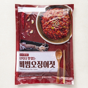 반찬단지 비빔오징어젓 1kg 1개