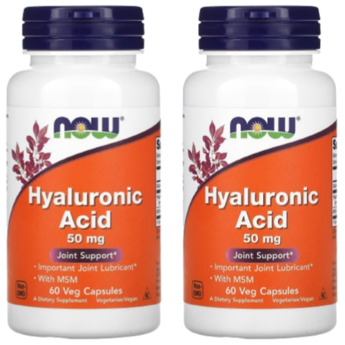  나우푸드 히알루론산 위드 MSM 60캡슐 [2개]