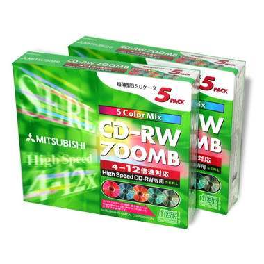 �̾���� CD-RW 700MB 12x ����