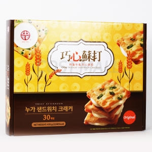 ChungHsiangFoods 누가 샌드위치 크래커 435g