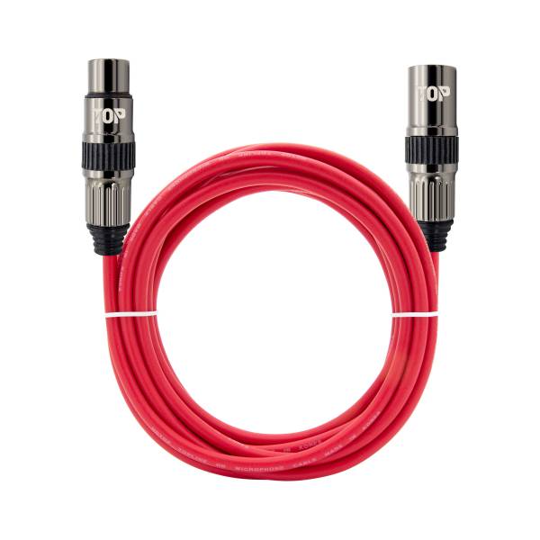 탑라인에이치디 HDTOP XLR 레드 연장 케이블 (10m, HT-TP1883)_이미지