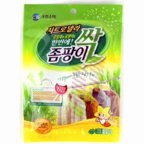  크린스타 좀팡이싹 옷장용 시트로넬라 1개입 [1개]