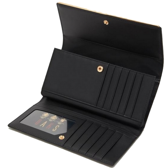 닥스 칼라일 패턴 골드 DD 장지갑 DCWA2E411BK_이미지