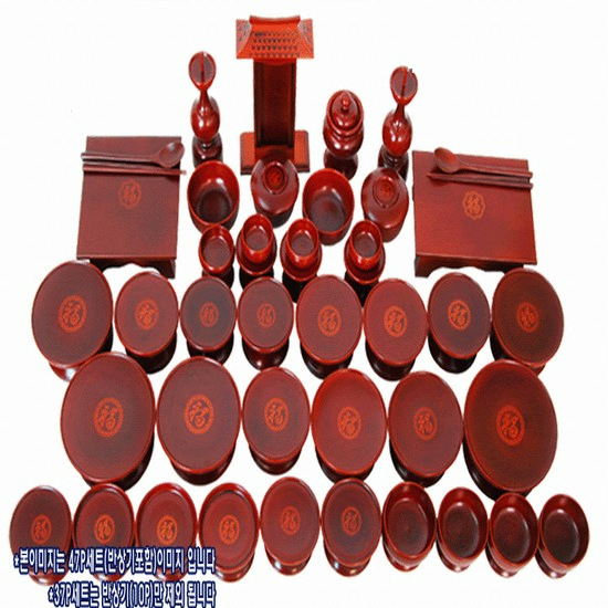 늘해랑 남원공방 남원 제기세트 37P (민자 복 제기 - 오리목) (+제기함)_이미지