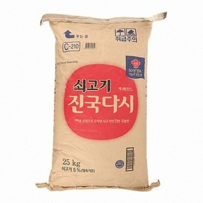 청정원 쇠고기 진국다시 25kg (4개)_이미지