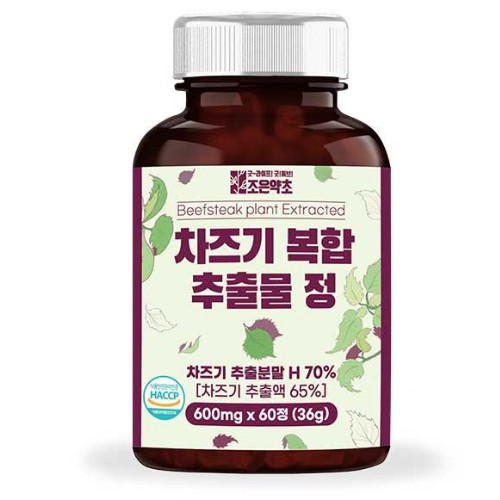 조은약초 차즈기 복합 추출물 정 60정 (1개)