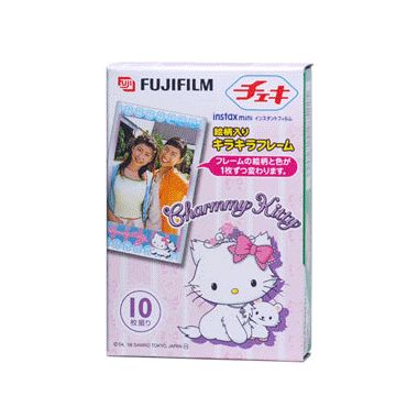 후지필름 INSTAX 미니필름 챠밍키티 1팩 (10매)_이미지
