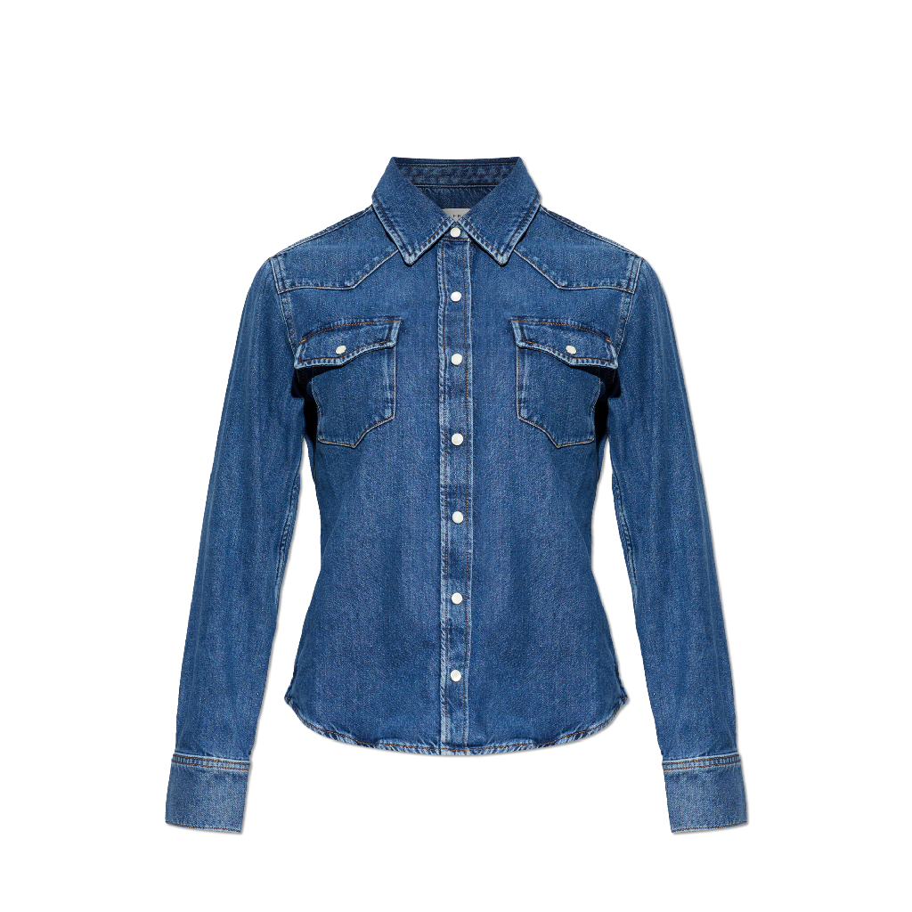 프레임 데님 셔츠 with pockets 70352170MRGN T