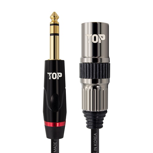 탑라인에이치디 솔탑 5.5 스테레오 to XLR 수 케이블 (1.5m, SOLTOP-1662)_이미지