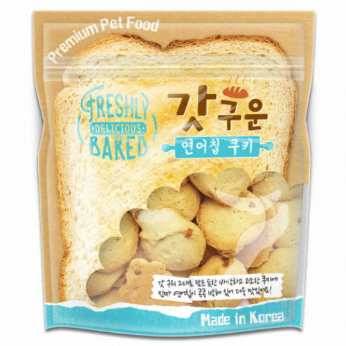 바우와우 연어칩 쿠키 350g이미지입니다. 누르면 해당 게시물로 새창이동합니다.