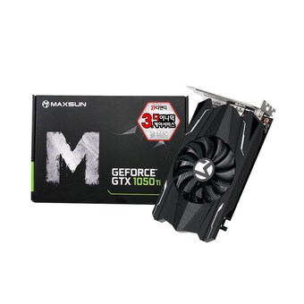 MAXSUN 지포스 GTX1050 Ti 트랜스포머 D5 4GB 디앤디컴