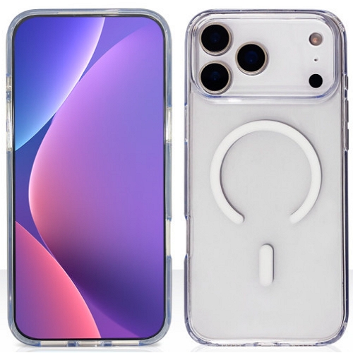 이오엠솔루션 다이아큐브 아이폰 에어 맥세이프 PC-TPU 투명 하드케이스_이미지