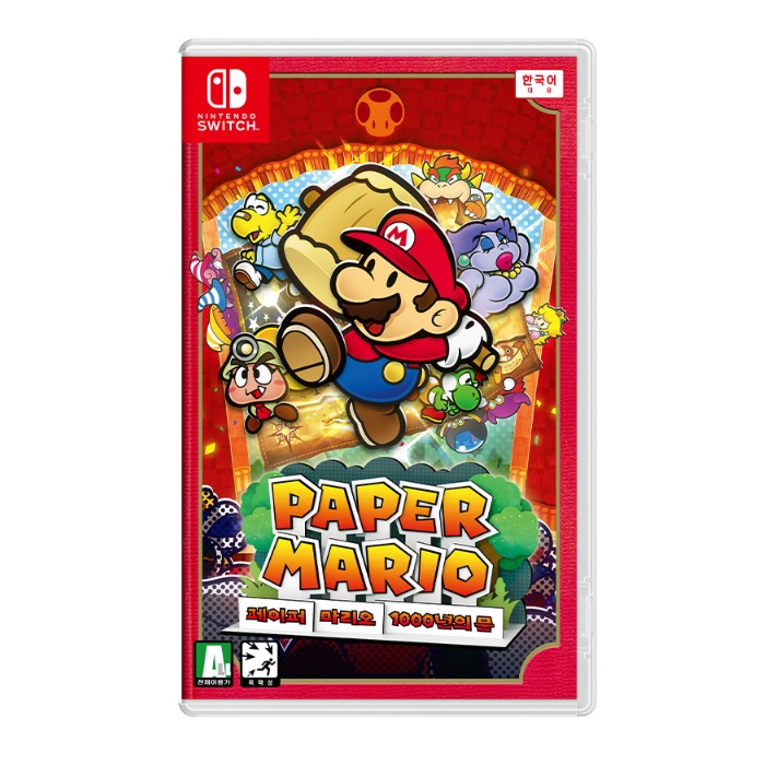 Nintendo 페이퍼 마리오 1000년의 문 한글판 [SWITCH, 패키지칩]