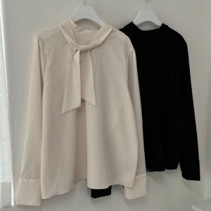 여성트랜드패션빅사이즈타이블라우스 T707L50