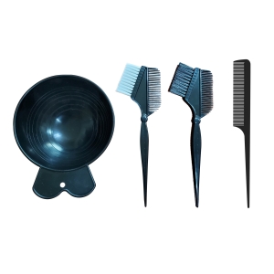 에이브 셀프 염색 키트 염색볼 + 염색빗 2종 + 꼬리빗 세트 혼합색상 1세트