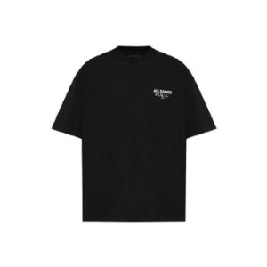 올세인츠 크라쿠프 그래픽 티셔츠 KRAKOWM073PD JETBLACK T