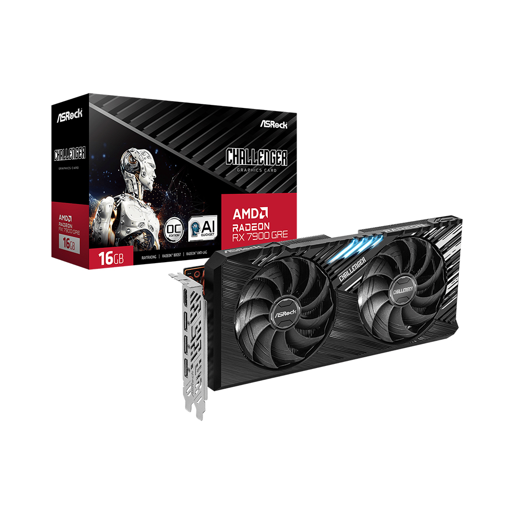 ASRock 라데온 RX 7900 GRE CHALLENGER OC D6 16GB 대원씨티에스