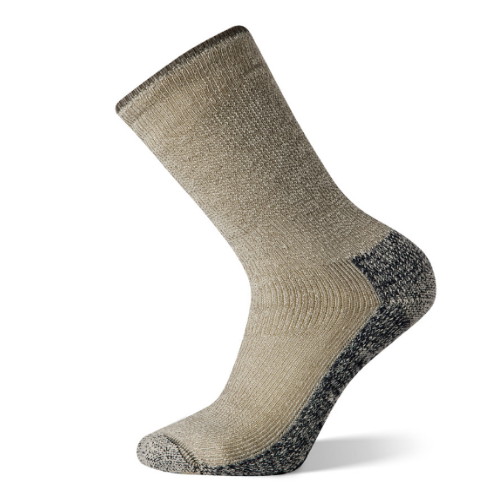 스마트울 클래식 마운틴 맥시멈 쿠션 크루 양말 회갈색