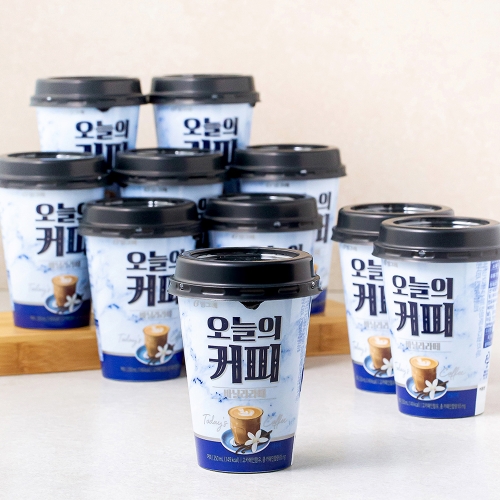 오늘의커피 바닐라라떼 250ml