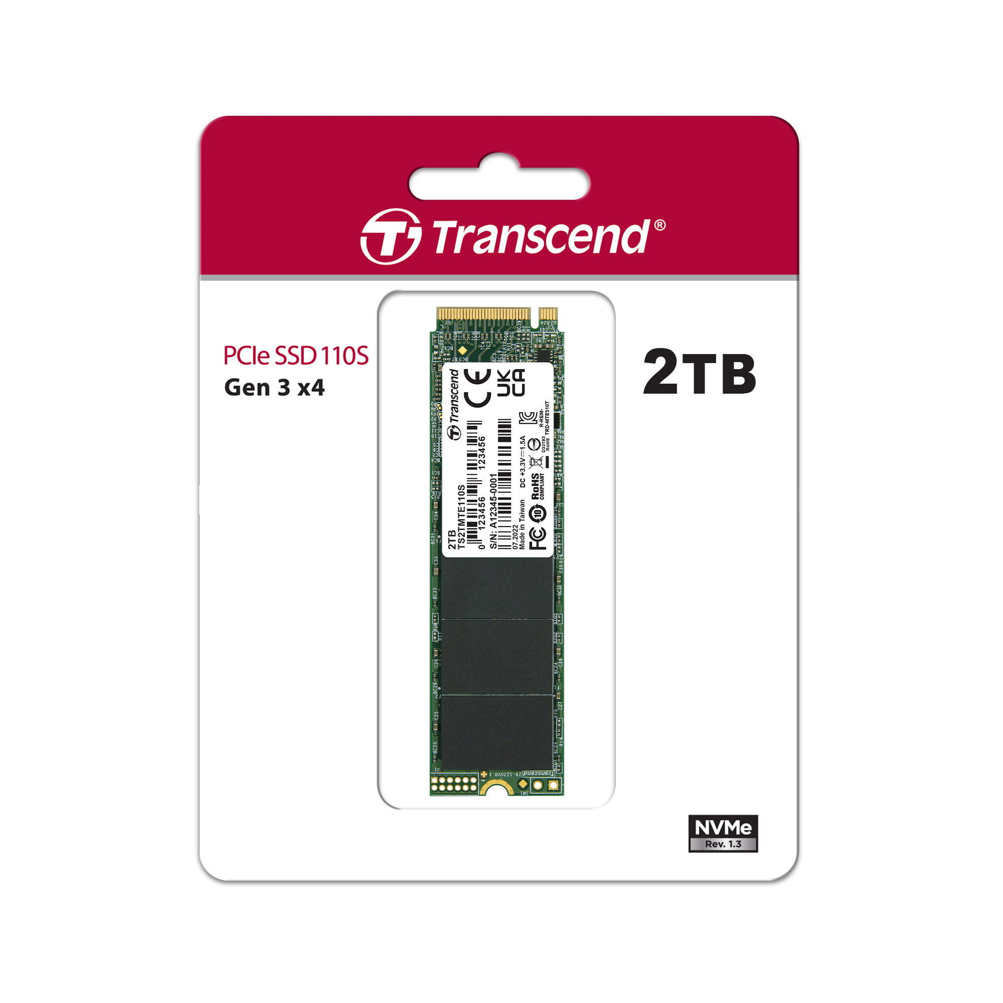 트랜센드 MTE110S M.2 NVMe (2TB)_이미지