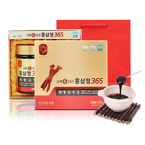 대한홍삼진흥공사 한삼수 6년근 고려홍삼정365 240g (6개)