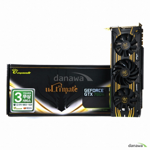 MANLI 지포스 GTX780 Ti Ultimate OC D5 3GB_이미지