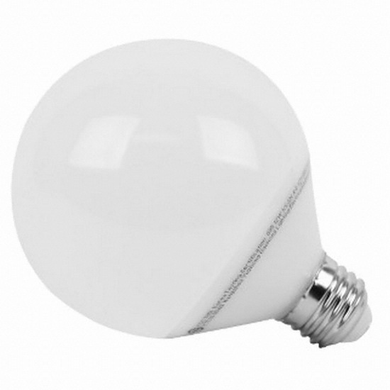 GS LED 숏타입 볼전구 주백색 12W (1개)_이미지