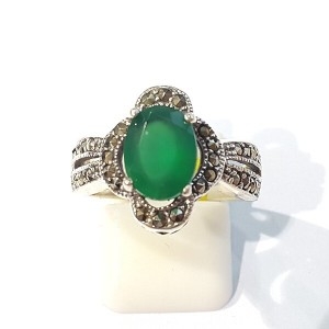 블루케이 그린칼세도니 오닉스 원석 반지 211121-01이미지입니다. 누르면 해당 게시물로 새창이동합니다.