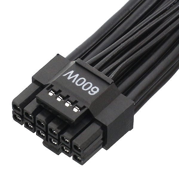 AONE 시그니처 12V2x6 PCIe 5.1 모듈러 케이블 (블랙, 0.7m)_이미지