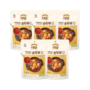 다담 순두부찌개 양념 130g x20개